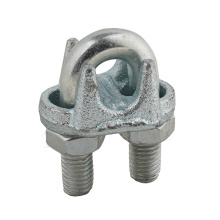 U Bolt Type Electric Cable Connector Clip Stainless Steel Wire Rope clamp